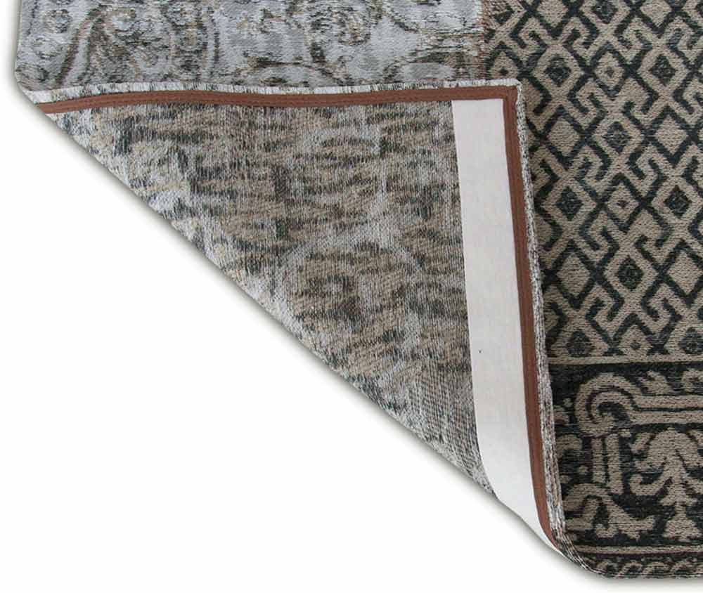 tappeti Louis De Poortere CS 8101 Vintage Black White corner