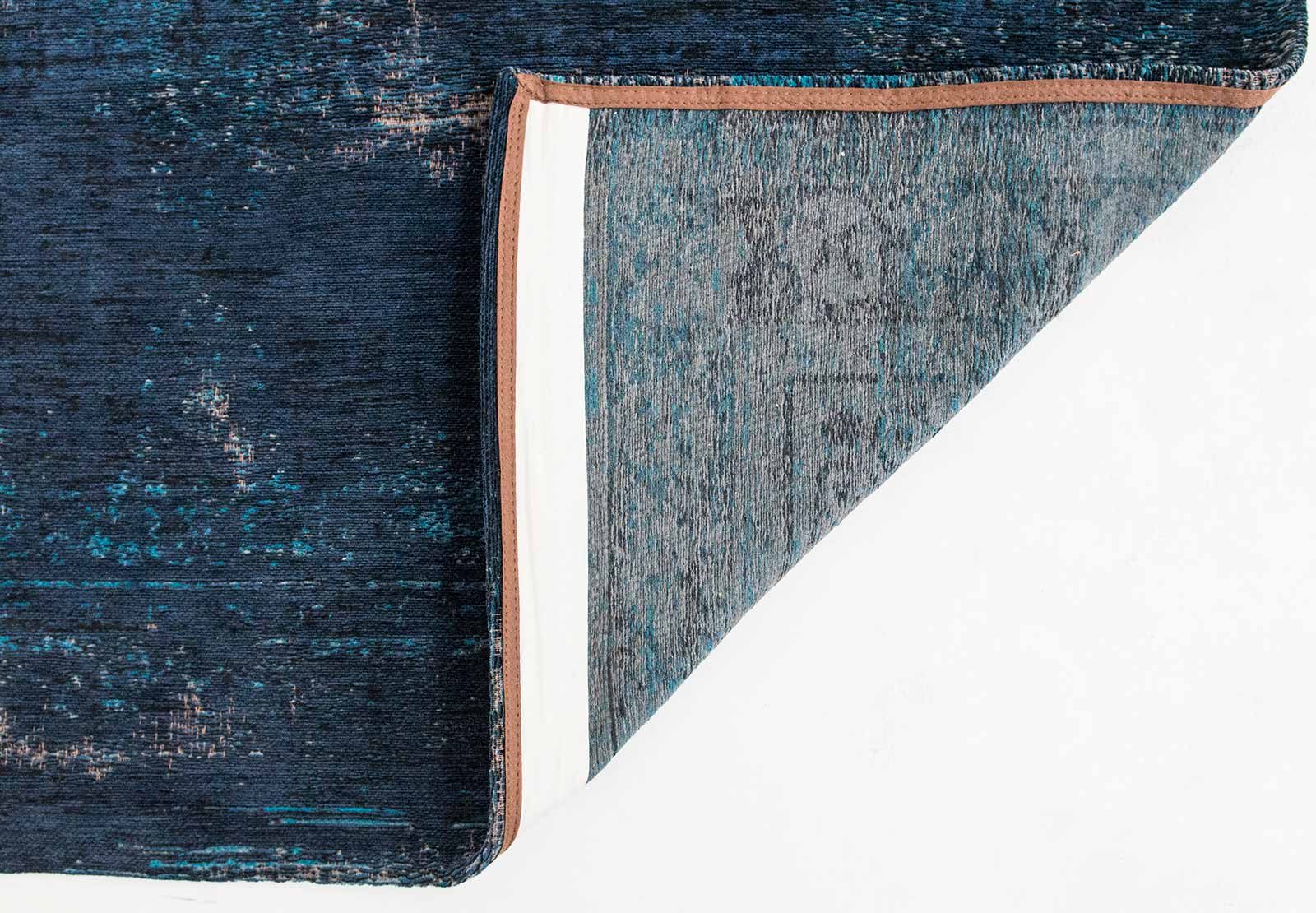 tappeti Louis De Poortere CS 8254 Fading World Medaillon Blue Night back