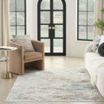Nourison tappeto Glitz GLZ11 GRYMT GREY MULTICOLOR 5x7 099446912022 interior 3