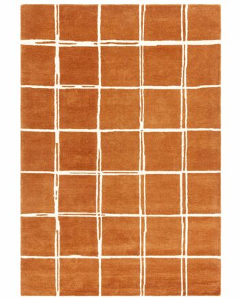 Asiatic tappeto Albany Grid Rust