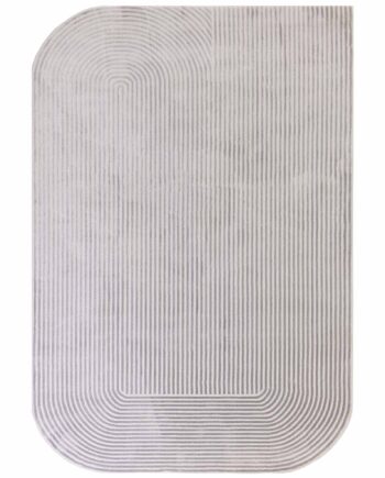 Asiatic tappeto Kuza Shape Silver Grey