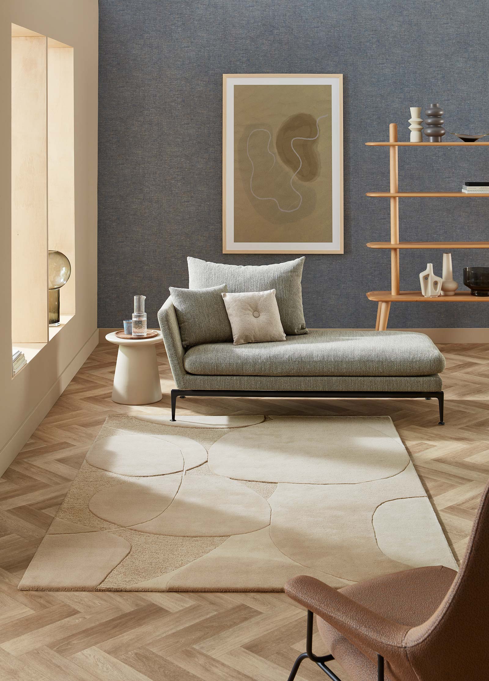 Brinker Carpets tappeto Bolsena Beige interior 1