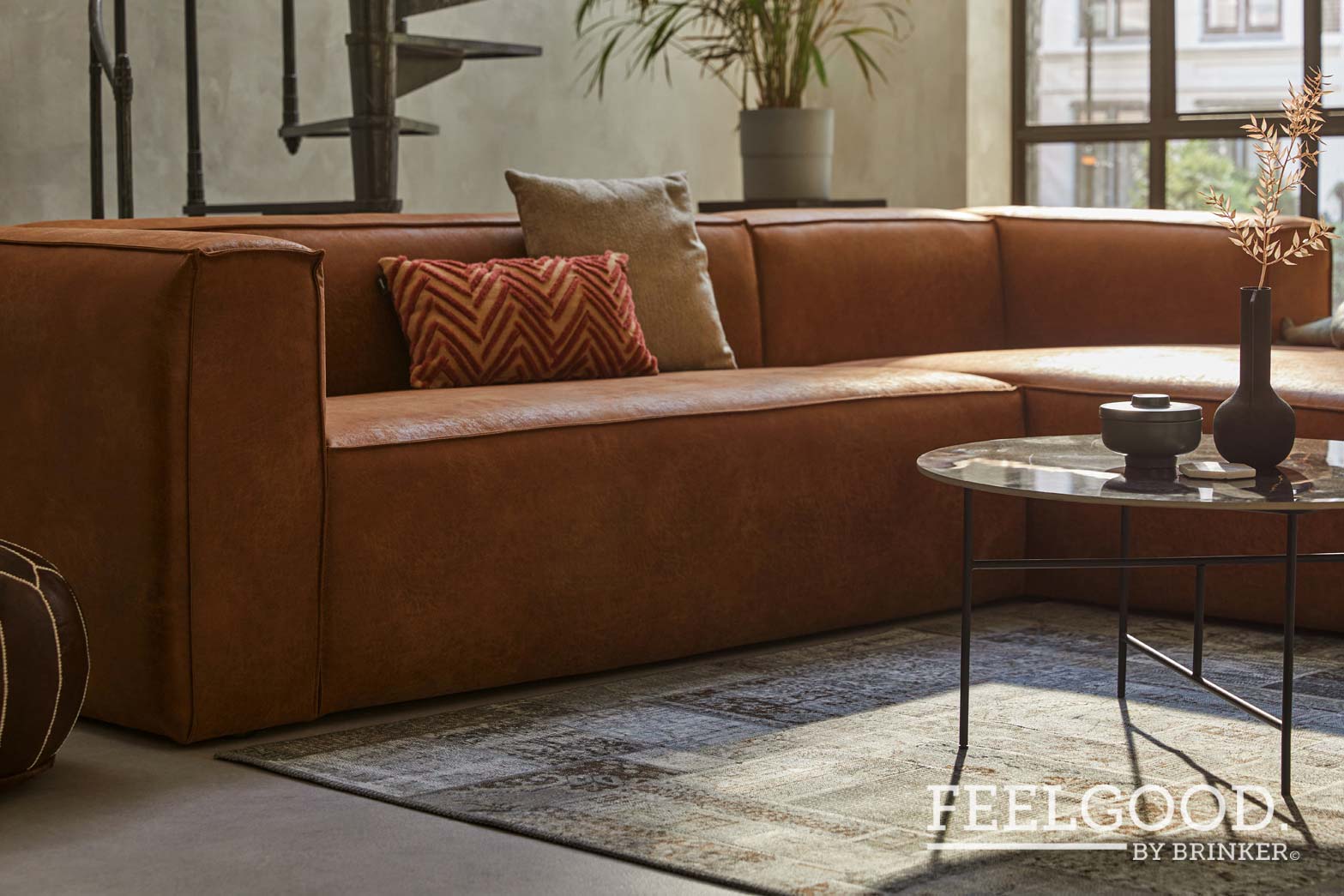 Brinker Carpets tappeto New Vintage grey interior 2