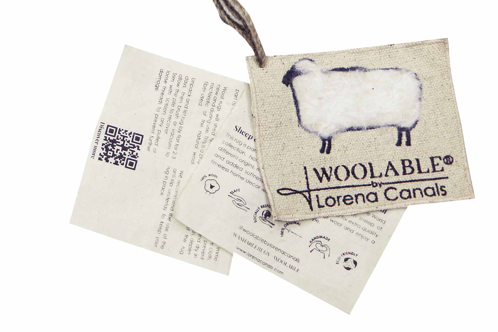 Lorena Canals Woolable tappeto Woolly Sheep White WO WOOLLY WH LB 1 1