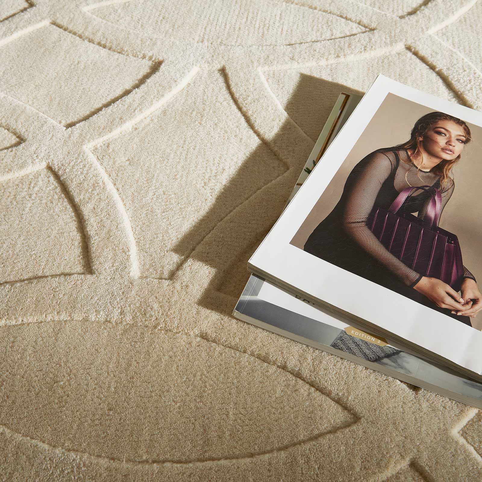 Concept Looms tappeto Priory PR 101 CIRCLES IVORY interior 3