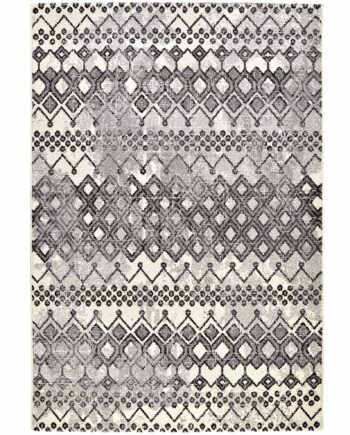 Concept Looms tappeto Somerset SOM104 WHITE ANTHRACITE frontal