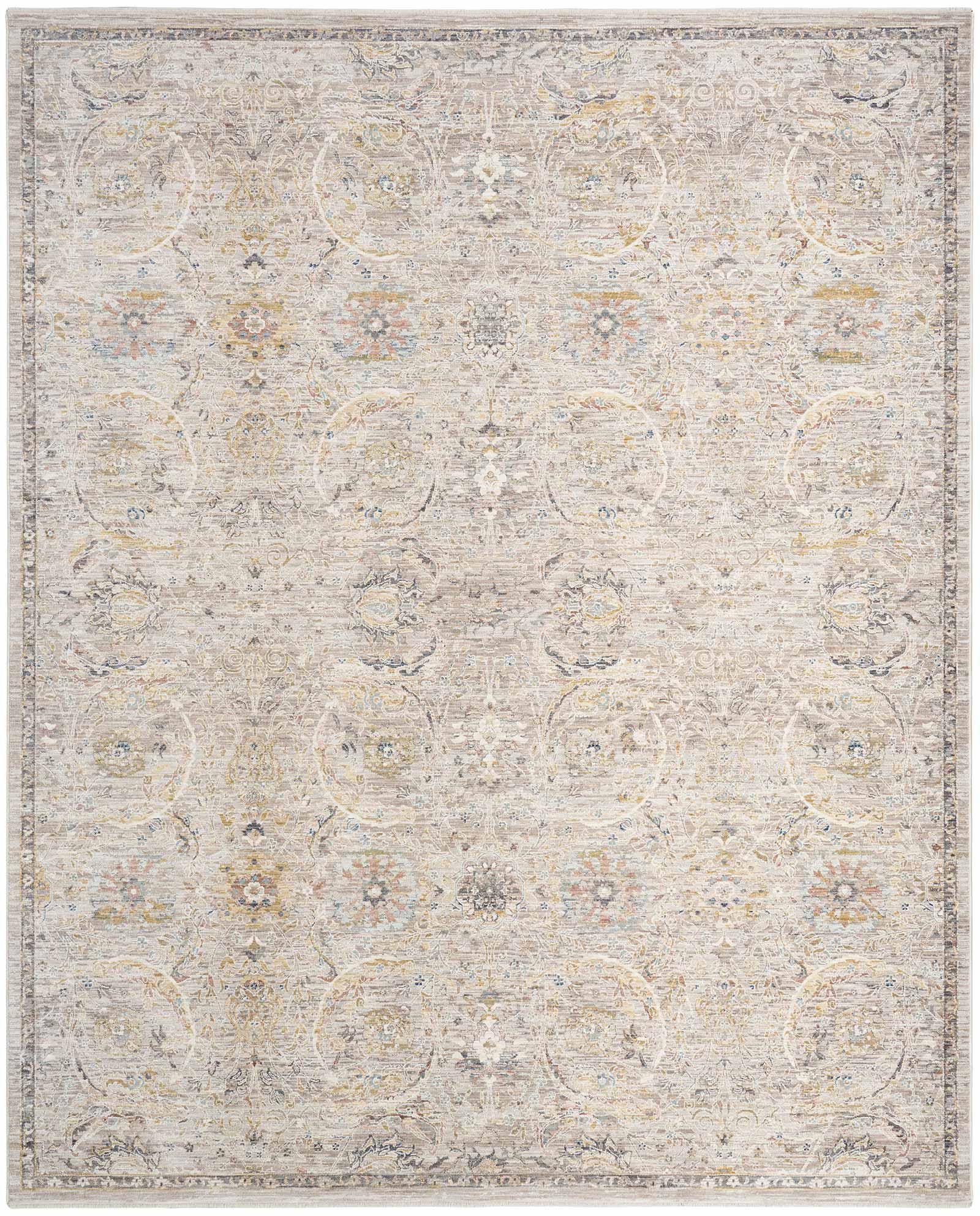 Nourison tappeto Antique Fusion ANF03 LTGRY LIGHT GREY 5x8 841491157879
