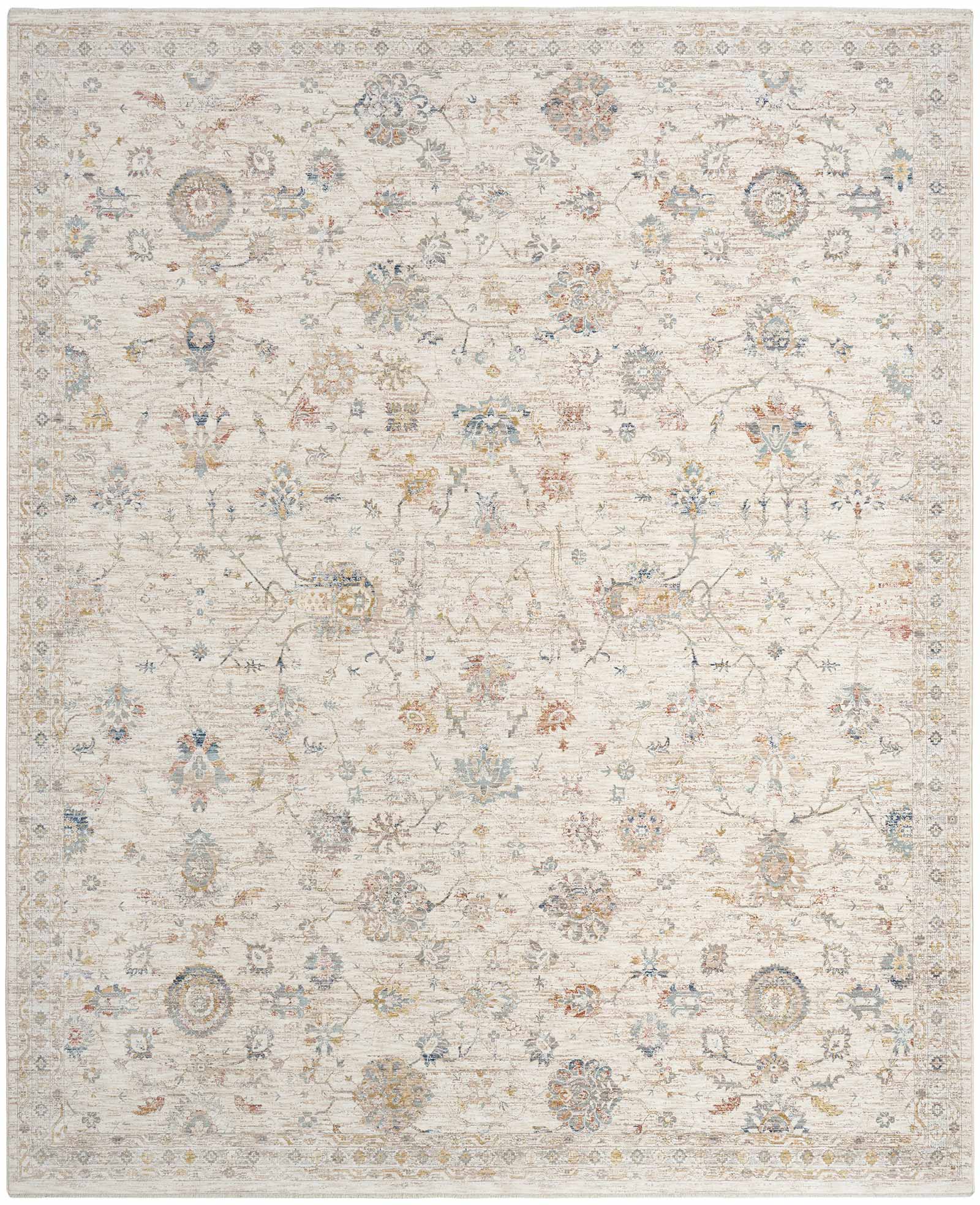Nourison tappeto Antique Fusion ANF04 IVMTC IVORY MULTICOLOR 5x8 841491157916