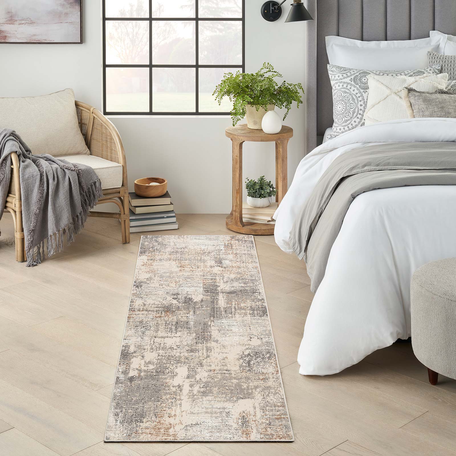 Nourison tappeto Sustainable Trends SUT04 BGEGY BEIGE GREY 2x8 099446954299 interior 1